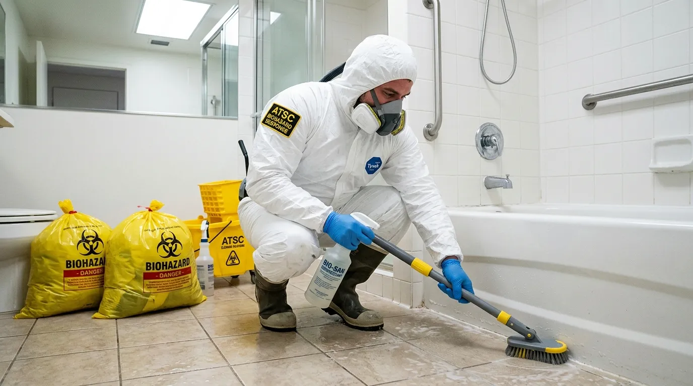 Decontamination equipment deployed for Blood Cleanup in Old Orchard Beach